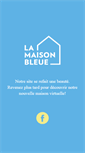 Mobile Screenshot of maisonbleue.info